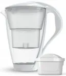 Dafi Crystal LED 2,0L klaaskann Unimax filtriga, valge