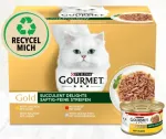Gourmet Gold Succulent Delights m&auml;rg kassitoit, 4 maitset, 24 x 85 g