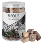 Kuivatatud suupisted koertele Wolf of Wilderness RAW 5, 150 g