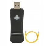 V&auml;line USB v&otilde;rgukaart Wi-Fi ja RJ45, 300 Mbps, sobib teleritele