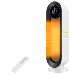 Elektriline k&uuml;ttekeha 2000 W, termostaadi, 12-tunnise taimeri ja 100&deg; p&ouml;&ouml;ramisega, valge