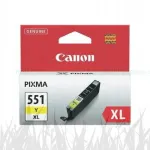 Canon CLI-551Y XL tindikassett kollane
