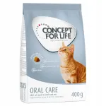 Kuiv kassitoit Concept for Life Oral Care kanaga, 400 g