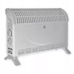Konvektorradiaator DESCON DA-K2000, 2000 W, termostaadiga, ilma ventilaatorita
