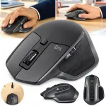 Logitech MX Master 2S juhtmevaba hiir, Bluetooth, 4000 DPI, Darkfield