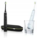 Elektriliste hambaharjade komplekt Philips Sonicare Diamond HX9352, must ja valge