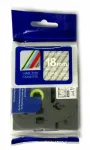 Brother TZ2-145 / TZE-145 kleebiv lint, 18 mm, l&auml;bipaistev valgete kirjaga