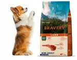 Koeratoit Bravery PREMIUM lambalihaga, teraviljavaba, 7 kg