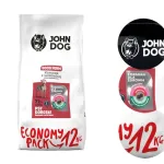Koeratoit John Dog Good Form kanaliha ja veiselihaga suurtele t&otilde;ugudele, 12 kg