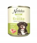 Nekko Junior koerakonservid j&auml;neselihaga, &otilde;unte ja kummeliga, 800 g, tundlikele ja allergilistele kutsikatele