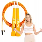Poksih&uuml;ppen&ouml;&ouml;r DrFit, terasest, reguleeritav, 3 m, oranž