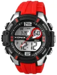 Poiste kell XONIX Youth DUALTIME, veekindel 10 ATM