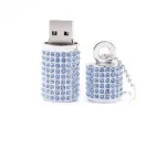 16 GB USB m&auml;lupulk, naistele kristallidega 576 ripats