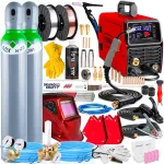 Poolautomaatne keevitusmasin IDEAL TECNO MIG 202 LED, MMA, TIG, 200A, 230V