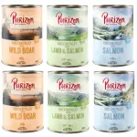 T&auml;iskasvanud kasside toidu komplekt Purizon, erinevad maitsed, 6 x 400 g, Saksamaa