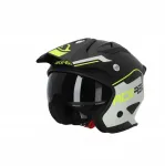 Avatud kiiver Acerbis Aria Blend, must/valge/kollane, XXL