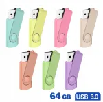 USB m&auml;lupulk 64GB 3.0 TWISTER, 7 pastellv&auml;rvi