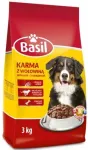 Kuiv koeratoit Basil veiselihaga, 3 kg