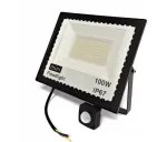 V&auml;litingimuste LED halogeenne prožektor 100W liikumisanduriga IP66 mini slim