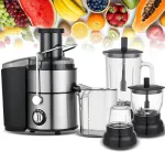 Mahlapress ja blender 1,5 l, 4-in-1