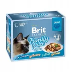 BRIT Premium by Nature Delicate kassitoit fileet&uuml;kid kastmes, Family Plate, 12x85g