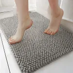 50x80 libisemiskindel vannituppa matt DarianA Pineapple Silver Grey