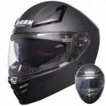 Mootorratturi kiiver Horn Viper XS (53&ndash;54 cm), antifog, sobib interkomile, ECE 22.06