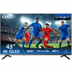 Teler CHiQ Google TV QLED 43" 4K UHD U43QST