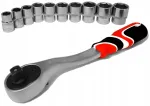 L&uuml;hikeste peade komplekt YATO 3/8" 10-19 mm padrunv&otilde;tmega
