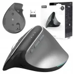 Hama EWM-700 R juhtmevaba ergonoomiline vertikaalne hiir USB, Bluetooth ja RGB-valgustusega