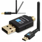 Traadita v&otilde;rgu USB adapter 600 Mbps, kahe sagedusala (2,4 GHz / 5 GHz), AC WiFi