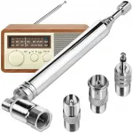 Universaalne teleskoopiline FM raadioantenni koos 4 adaptriga