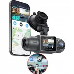 4K GPS WiFi salvestusseade kahe kaameraga, WDR, &ouml;&ouml;režiim