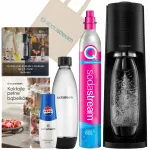 SodaStream Terra must mullitaja, 2 pudelit, sifoon, Pepsi siirup, lisatarvikud