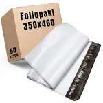 Kiirkaubapaki valged &uuml;mbrikud C3, 350x460 mm, 50 tk, tugeva liimkattel sulgemisega