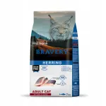 Steriliseeritud kasside toit BRAVERY heeringaga, 7 kg