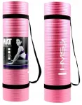 Spordimatt HMS YM07, roosa, NBR, 12 mm, 1830 x 610 mm, libisemiskindel