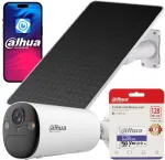 V&auml;line p&auml;ikeseenergia kaamera DAHUA 4MPx, 4G/LTE, traadita, 128GB