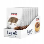 M&auml;rg kassitoit metssigaliha, 10 x 100 g, Lap&eacute; John Dog