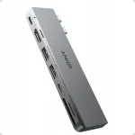 USB-C jaotur Anker 547, 7 pesa, sobib MacBook Air/Pro, MagSafe, 5K/4K, 40Gbps