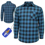 100% puuvillast meeste flanellist t&ouml;&ouml;shirt
