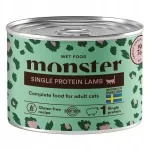 Monster Cat Adult m&auml;rg kassitoit lambalihaga, 200 g, monoproteiin