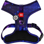 Koera rakmed WAUDOG Mesh, hingavad, QR-aadressikaardiga, NASA21 muster, suurus L