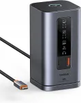Baseus Spacemate 11in1 USB-C jaam, toetab 3 monitori, 3 USB, 10G RJ45, 100W