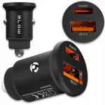 Autolaadija 45W, USB-C, USB-A, kiire laadimine, PD, QC