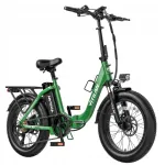 Kokkupandav elektrijalgratas VITILAN U3, 750W, 48V, 13Ah, 45 km/h, 20", roheline