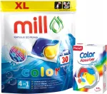 XL COLOR 4in1 pesukapslid, 30 tk + salvr&auml;tikud