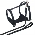 Kasside rakmed koos rihmaga Nobby Mesh, mustad, L-XL