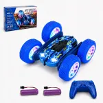 Puldiga juhitav laste RC auto, 4x4, LED-tuledega, kahepoolne, 360&deg; p&ouml;&ouml;rlemine