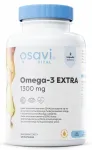 Toidulisand Osavi OMEGA-3 EXTRA VITA 1300mg sidruni maitsega, 120 kapslit